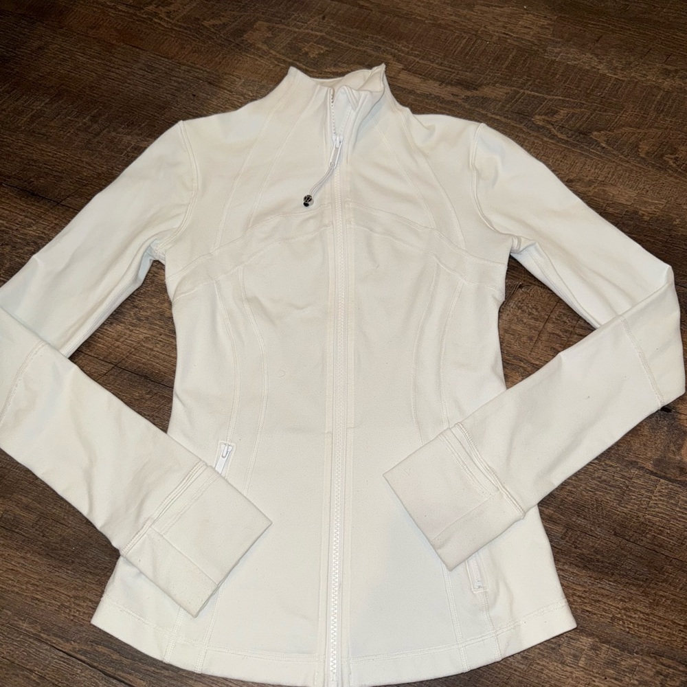Lululemon Athletica white define Jacket